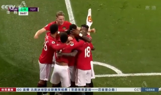  曼联拉什福德造点主罚命中，红魔客场艰难取胜